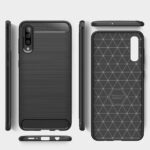 Techsuit - Carbon Silicone - Samsung Galaxy A70 / A70s - Black – Image 7