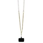 Guess - Leather Metal Logo Strass Crossbody (GUHCP16XP4TDSCPP) - iPhone 16 Pro Max - Pink – Image 6