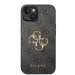 Guess - Hardcase 4G Big Metal Logo (GUHCP15S4GMGGR) - iPhone 15 - Grey – Image 2