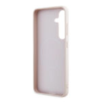 Guess - 4G Collection Leather MagSafe (GUHMS24SG4GFRP) - Samsung Galaxy S24 - Pink – Image 6