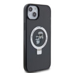 Karl Lagerfeld - Hardcase Ring Stand MagSafe (KLHMP15MHMRSKCK) - iPhone 15 Plus - Karl&Choupette – Image 5
