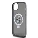 Karl Lagerfeld - Hardcase Ring Stand MagSafe (KLHMP15MHMRSKCK) - iPhone 15 Plus - Karl&Choupette – Image 2