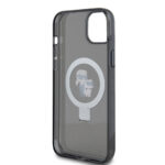 Karl Lagerfeld - Hardcase Ring Stand MagSafe (KLHMP15MHMRSKCK) - iPhone 15 Plus - Karl&Choupette – Image 4