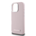 Karl Lagerfeld - Leather MagSafe (KLHMP16XPGMSRPP) - iPhone 16 Pro Max - Pink FW Metal Plate – Image 4