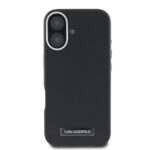Karl Lagerfeld - Leather MagSafe (KLHMP16SPGMSRPK) - iPhone 16 - FW Metal Plate – Image 3