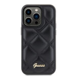 Guess - Quilted Metal Logo (GUHCP15XPSQSQSK) - iPhone 15 Pro Max - Black – Image 2