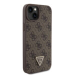 Guess - Crossbody 4G Metal Logo (GUHCP15MP4TDSCPW) - iPhone 15 Plus - Brown – Image 3