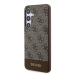 Guess - Hardcase 4G Stripe Collection (GUHCS24SG4GLBR) - Samsung Galaxy S24 - Brown – Image 4