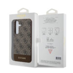 Guess - Hardcase 4G Stripe Collection (GUHCS24SG4GLBR) - Samsung Galaxy S24 - Brown – Image 7