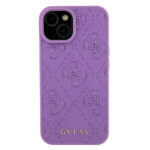 Guess - Leather 4G Stamped (GUHCP15SP4EPMU) - iPhone 15 - Light Purple – Image 2