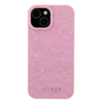 Guess - Leather 4G Stamped (GUHCP15SP4EPMP) - iPhone 15 - Pink – Image 4
