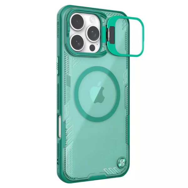 Nillkin - Iceblade Prop Magnetic (with Camera Cutout) - iPhone 16 Pro - Green