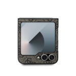 Guess - Leather 4G Metal Logo (GUHCZF64GMGBR) - Samsung Galaxy Z Flip6 - Brown – Image 3