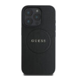 Guess - Grained Gold Ring MagSafe (GUHMP16XPGHSMMK) - iPhone 16 Pro Max - Black – Image 3