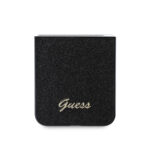 Guess - Glitter Script (GUHCZF6HGGSHK) - Samsung Galaxy Z Flip6 - Black – Image 3