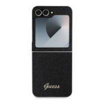 Guess - Glitter Script (GUHCZF6HGGSHK) - Samsung Galaxy Z Flip6 - Black – Image 6
