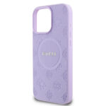 Guess - Saffiano Peony Classic Logo MagSafe (GUHMP16LPSAPSMEU) - iPhone 16 Pro - Purple – Image 4