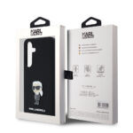 Karl Lagerfeld - Silicone (KLHCS24SSMHKNPK) - Samsung Galaxy S24 - Ikonik Metal Pin – Image 7