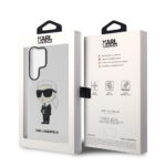 Karl Lagerfeld - Hardcase Transparent (KLHCS23LHNIKTCT) - Samsung Galaxy S23 Ultra - Ikonik Karl Lagerfeld – Image 7