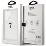 Karl Lagerfeld - IML MagSafe (KLHMS24LHFCKNOT) - Samsung Galaxy S24 Ultra - Transparent Ikonik – Image 7