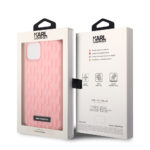 Karl Lagerfeld - 3D Design (KLHCP14MRUPKLPP) - iPhone 14 Plus - Pink Monogram – Image 8
