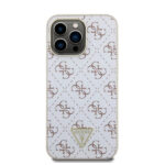 Guess - Hardcase 4G Triangle Metal Logo (GUHCP16XPG4GPH) - iPhone 16 Pro Max - White – Image 2