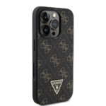 Guess - Hardcase 4G Triangle Metal Logo (GUHCP16XPG4GPH) - iPhone 16 Pro Max - White – Image 4