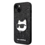Karl Lagerfeld - Hardcase Glitter (KLHCP14MG2CPK) - iPhone 14 Plus - Choupette Patch – Image 7