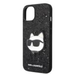 Karl Lagerfeld - Hardcase Glitter (KLHCP14MG2CPK) - iPhone 14 Plus - Choupette Patch – Image 2