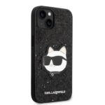 Karl Lagerfeld - Hardcase Glitter (KLHCP14MG2CPK) - iPhone 14 Plus - Choupette Patch – Image 5