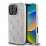 Guess - Hardcase 4G Classic (GUHCP16LG4GFPI) - iPhone 16 Pro - Pink