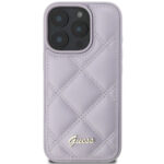 Guess - Quilted Metal Logo (GUHCP16XPSQSQSU) - iPhone 16 Pro Max - Light Purple – Image 3