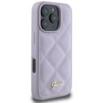 Guess - Quilted Metal Logo (GUHCP16XPSQSQSU) - iPhone 16 Pro Max - Light Purple – Image 4