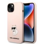 Karl Lagerfeld - Silicone (KLHCP14MSNCHBCP) - iPhone 14 Plus - Pink Choupette