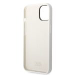 Karl Lagerfeld - Silicone (KLHCP14MSNIKBCH) - iPhone 14 Plus - White Ikonik – Image 4