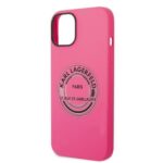 Karl Lagerfeld - Silicone (KLHCP14MSRSGRCF) - iPhone 14 Plus - Pink RSG – Image 2