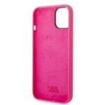 Karl Lagerfeld - Silicone (KLHCP14MSRSGRCF) - iPhone 14 Plus - Pink RSG – Image 4