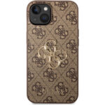 Guess - Hardcase 4G Big Metal Logo (GUHCP15M4GMGBR) - iPhone 15 Plus - Brown – Image 2