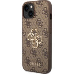 Guess - Hardcase 4G Big Metal Logo (GUHCP15M4GMGBR) - iPhone 15 Plus - Brown – Image 4