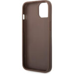 Guess - Hardcase 4G Big Metal Logo (GUHCP15M4GMGBR) - iPhone 15 Plus - Brown – Image 6