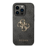 Guess - Hardcase 4G Big Metal Logo (GUHCP15L4GMGGR) - iPhone 15 Pro - Grey – Image 2