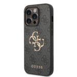 Guess - Hardcase 4G Big Metal Logo (GUHCP15L4GMGGR) - iPhone 15 Pro - Grey – Image 3