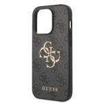 Guess - Hardcase 4G Big Metal Logo (GUHCP15L4GMGGR) - iPhone 15 Pro - Grey – Image 6