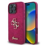 Guess - Glitter Fixed Big 4G (GUHCP16XHG4SGU) - iPhone 16 Pro Max - Purple