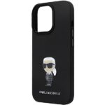Karl Lagerfeld - Silicone (KLHCP14XSMHKNPK) - iPhone 14 Pro Max - Ikonik Metal Pin – Image 2