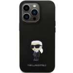Karl Lagerfeld - Silicone (KLHCP14XSMHKNPK) - iPhone 14 Pro Max - Ikonik Metal Pin – Image 3
