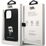Karl Lagerfeld - Silicone (KLHCP14XSMHKNPK) - iPhone 14 Pro Max - Ikonik Metal Pin – Image 8