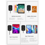Nillkin - Wireless Charging Receiver Magic Tags Plus (NKR01) - Type-C Long Version, Qi Wireless Charging Standard, 2A - Black – Image 6