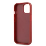 Karl Lagerfeld - Diagonal Quilted Script (KLHCP15SPQDSMGR) - iPhone 15 - Red – Image 4