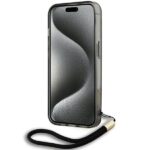 Karl Lagerfeld - IML Luxury (KLHCP15XHKDPNSK) - iPhone 15 Pro Max - Mono KL Pattern&Cord – Image 6